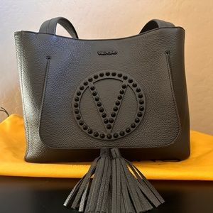 Valentino handbag - Estelle Rock Leather Shoulder Bag
